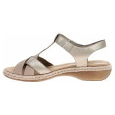 Rieker Sandali zlata 41 EU 6591961