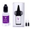 V-light BLACK + LEPILNI GEL ČRNI SET ZA ODSTRANJEVANJE LASNIH PODALJŠKOV 20g