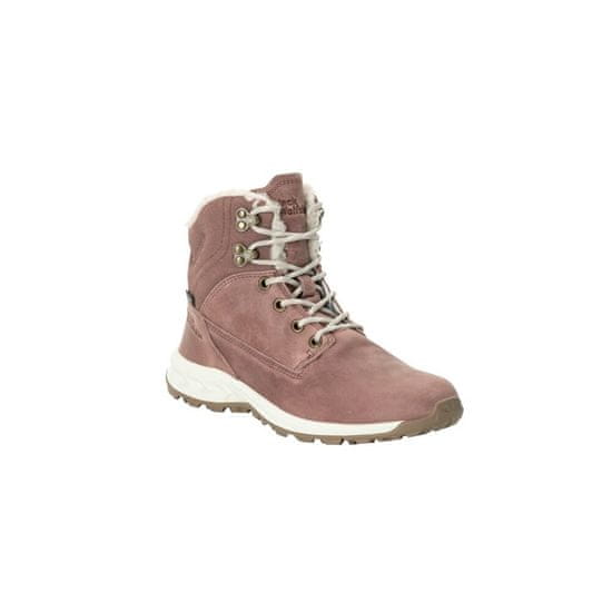 Jack Wolfskin Čevlji bež Queenstown City Texapore Mid