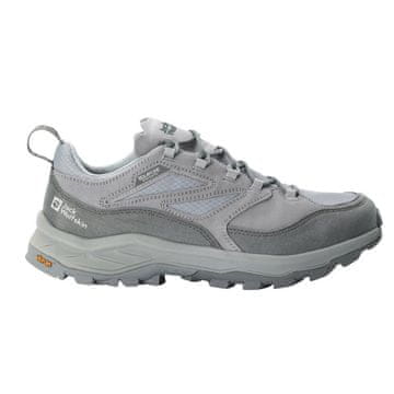 Jack Wolfskin Čevlji siva Cyrox Texapore Low