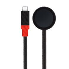 Recce 3:20 kabel za Apple Watch črno/rdeče