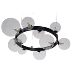Toolight Viseča svetilka APP1159-10CP Black