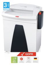 HSM Uničevalec dokumentov b26/0,78x11 securio p-6 + avtomatsko oljenje