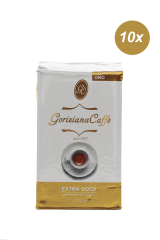 GORIZIANA Mleta kava, EXTRA GOLD Selezione Oro, paket 10x 250 g