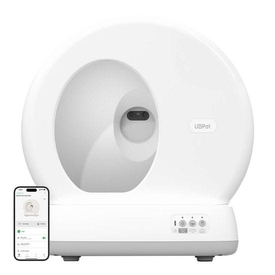 slomart Pametni samočistilni korito s kamero za mačke UBPet C10 Pro