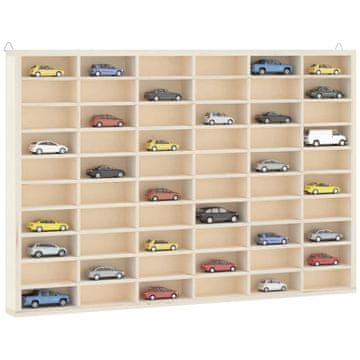 Vidaxl vidaXL Stenska vitrina s 60 predelki, 60 x 4,5 x 40,5 cm