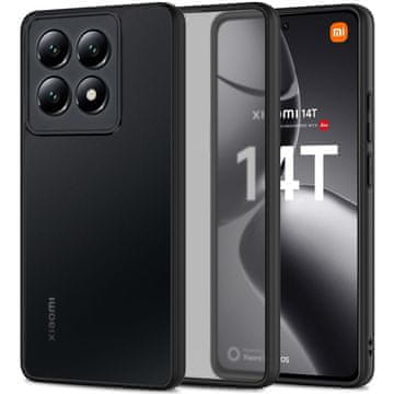1 to 3 Ovitek Tech-Protect Magmat Za Xiaomi 14T Mat Črna Visoka Kakovostna Zaščita