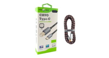 TekOne  Kabel za Tiskalnik 3M USB C v USB BM Type C