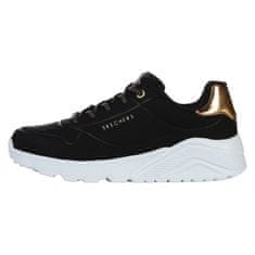 Skechers Čevlji črna 37.5 EU Uno Lite metallic