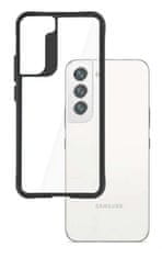 3MK Etui SATIN ARMOR + za Samsung Galaxy S23+ - črn, prozoren