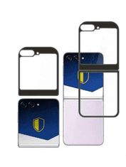 3MK Etui SATIN ARMOR + za Samsung Galaxy z flip6 - črn, prozoren
