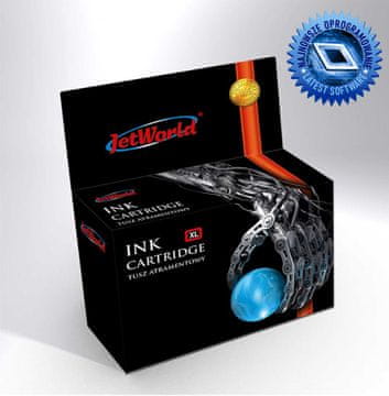 Eprim Ink JetWorld Cyan HP 912XL nadomestni refabricirani 3YL81AE (označuje raven črnila) (izdelek deluje z napravami HP+ različice "e") (proti nadgradnji)