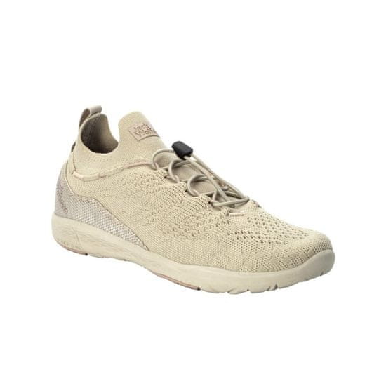 Jack Wolfskin Čevlji bež Spirit Knit Low