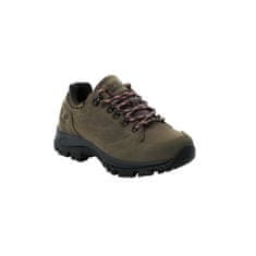Jack Wolfskin Čevlji treking čevlji olivna 38 EU Rebellion Texapore Low