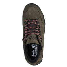 Jack Wolfskin Čevlji treking čevlji olivna 38 EU Rebellion Texapore Low