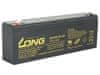DOLGA baterija 12V 2,6Ah F1 (WP2.6-12)