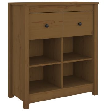 Vidaxl Komoda 70x35x80 cm trdna borovina