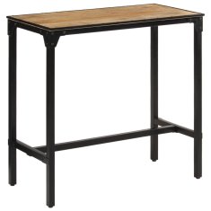 Vidaxl Barska miza 110x55x107 cm trden robusten mangov les