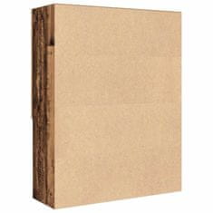 Vidaxl omara za pralni stroj iz starega lesa 70,5x25,5x90 cm