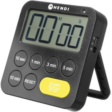 Hendi Enoobmočni časovnik s 3 načini alarma do 100 minut