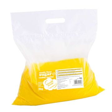 shumee Sladkor za aparat za sladko vato, granulacija 0,8-1,2mm, naravna aroma RUMENA 5kg