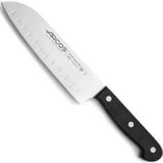 ARCOS JAPONSKI KUHINJSKI NOŽ SANTOKU ZA SEKLJANJE ZELENJAVE IN MESA, DOLŽINA 170/290 MM