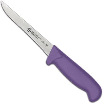 Ambrogio Sanelli Nož za obrezovanje SUPRA COLORE HACCP 140/280 mm - vijoličen