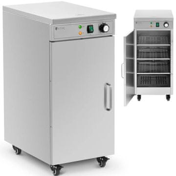 Royal Catering Grelnik krožnikov, grelna omara na kolesih, za 60 krožnikov, premer 29 cm, 600 W