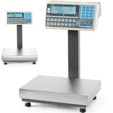 TEM Platforma tehtnica z iztegnjenim rokom, legalizirana M 60 kg 280x350 mm