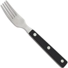 ARCOS Vilice za zrezke STEAK BASIC 90/195 mm - črne