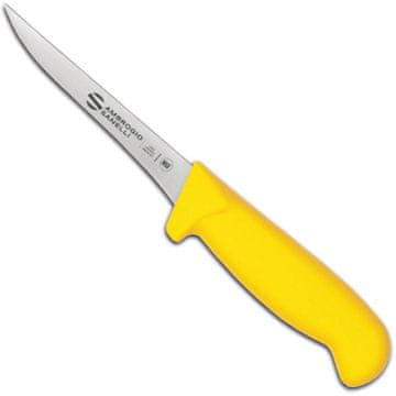Ambrogio Sanelli Nož za obrezovanje perutnine SUPRA COLORE HACCP 120/260 mm - rumen