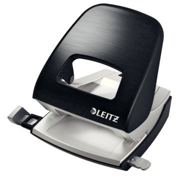 Leitz Namizni luknjač NeXXt STYLE 5006, satenasto črn