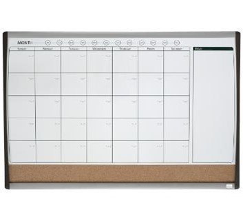 Nobo mesečna organizacijska magnetna tabla 58,5 x 43 cm
