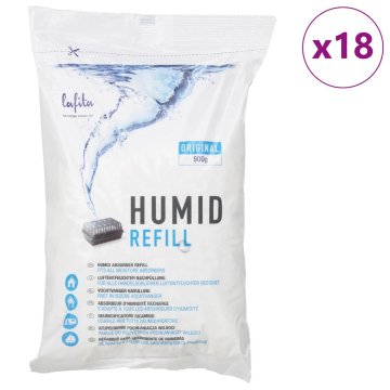 Vidaxl Lafita Polnila za vpijanje vlage 18 kosov 900 g