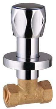 AQUALINE Keramični podomítkový ventil 1/2" chrom, odporno proti zmrzali in obrabi
