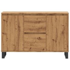Vidaxl Komoda artisan hrast 101,5x35x70 cm inženirski les