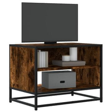 Vidaxl vidaXL TV stojalo dimljeno hrastovo 61x40x46 cm