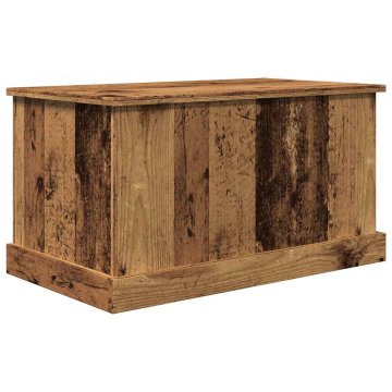 Vidaxl Škatla za shranjevanje iz starega lesa 70x40x38 cm, inženirski les