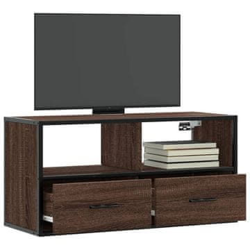 Vidaxl vidaXL TV stojalo rjav hrast 80x31x39,5 cm