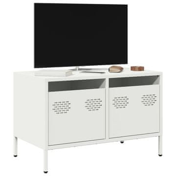 Vidaxl vidaXL TV stojalo belo 68x39x43,5 cm hladno valjano jeklo