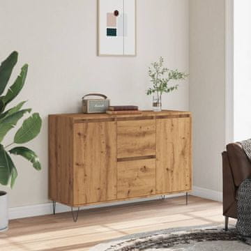 Vidaxl vidaXL Omarica, Artisan hrast, 104x35x70 cm, material na osnovi lesa