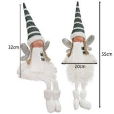 Ruhhy Vila - božični figurica, ki sedi 22339
