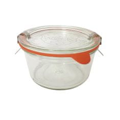 STREFA Kozarec za vlaganje 370ml WECK + pokrov, tesnilo, 2 sponki