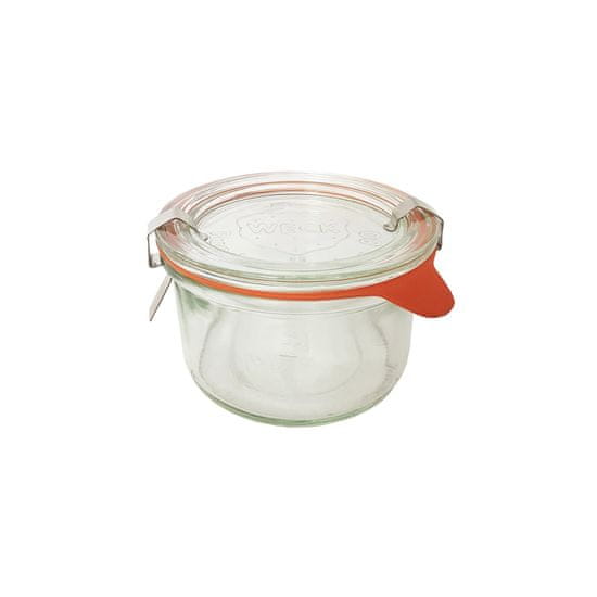 STREFA Kozarec za vlaganje 200ml WECK + pokrov, tesnilo, 2 sponki