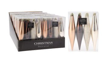 STREFA Božična dekoracija RAMPOUCH 15cm HN, ZLA mix (4 kosi)