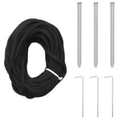 Vidaxl LED božično drevo 615 LED barvita 404,5 cm