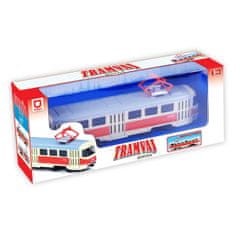 Rappa Kovinski češki retro tramvaj 16 cm