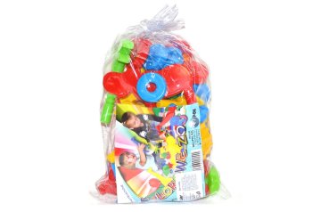 Plastični gradbeni set - Živalski vrt