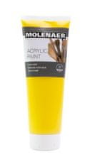 Akrilna barva Molenaer 250 ml - rumena