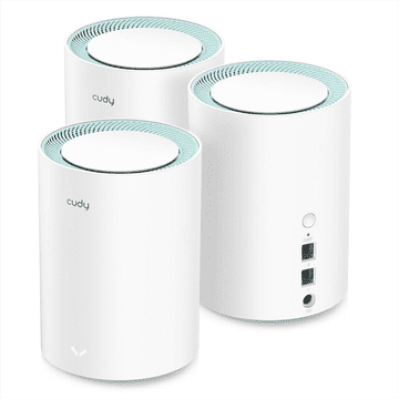 Cudy AC1200 Wi-Fi Mesh System Gigabit, komplet 3 (M1300(3-Pack))